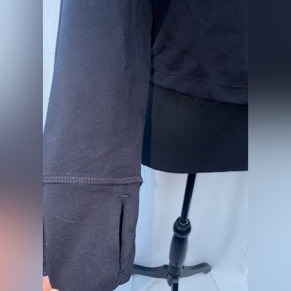 Athleta Seasoft QuarterZip Black Size Small - Picture 2 of 8